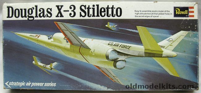 Revell 1/65 Douglas X-3 Stiletto - Strategic Air Power Series, H135-130 plastic model kit